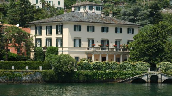 Lake Como boat tour Villa Oleandra Clooney