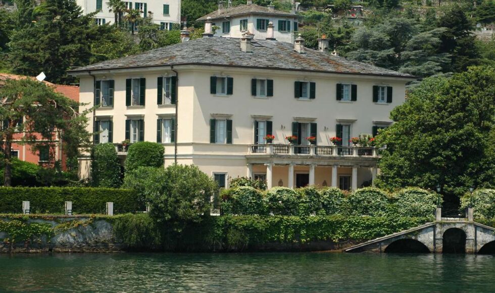 Lake Como boat tour Villa Oleandra Clooney